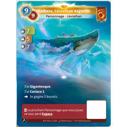 Kaibara, Léviathan Asgarthi (7-5-7) Carte Unique Bravos - Altered TCG - Edition KS