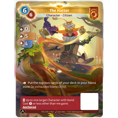 The Hatter (0-5-4) Unique Bravos - Altered TCG