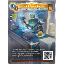 Le Roi Grenouille (3-0-4) Unique Axiom - Altered TCG - Edition KS