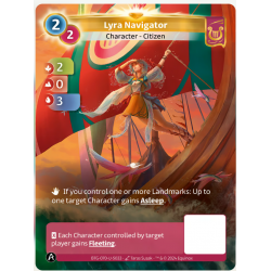 Navigatrice Lyra (2-0-3) Carte Unique Lyra - Altered TCG - Edition KS