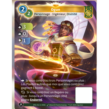 Ogun (3-0-1) Unique Muna - Altered TCG - Edition KS