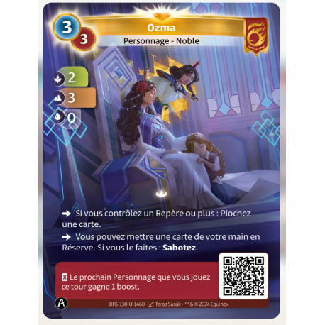 Ozma (2-3-0) Carte Unique Bravos - Altered TCG - Edition KS