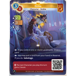 Ozma (2-3-0) Carte Unique Bravos - Altered TCG - Edition KS