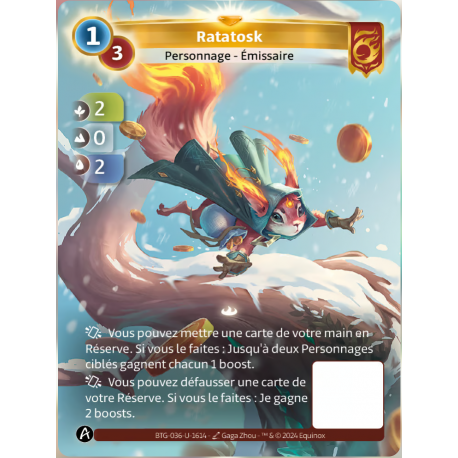 Ratatosk (2-0-2) Carte Unique Bravos - Altered TCG - Edition KS