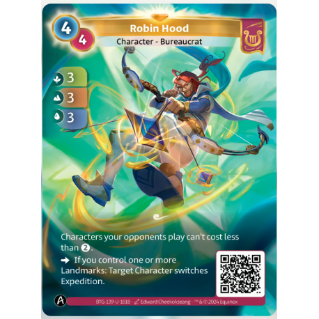 Robin Hood (3-3-3) Unique Lyra - Altered TCG