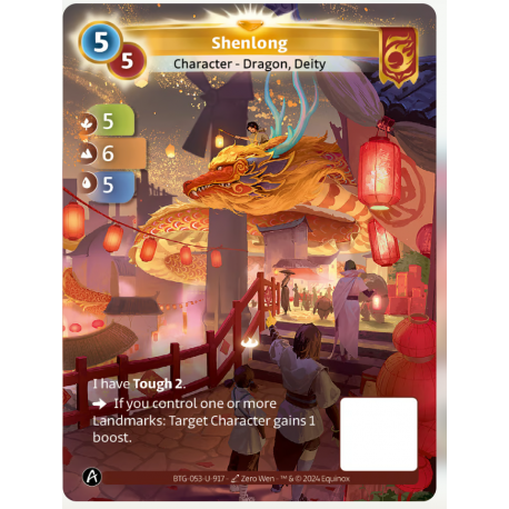 Shenlong (5-6-5) Unique Bravos - Altered TCG