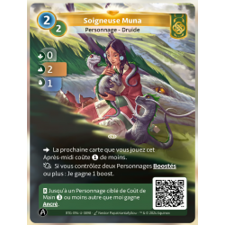 Soigneuse Muna (0-2-1) Unique Muna - Altered TCG - Edition KS