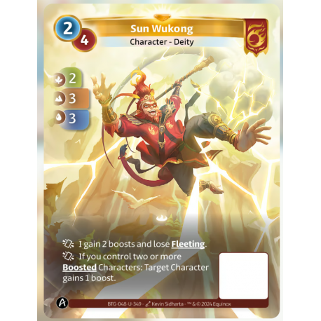 Sun Wukong (2-3-3) Unique Bravos - Altered TCG