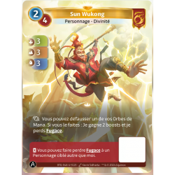 Sun Wukong Fugace (3-3-3) carte Unique Bravos - Altered TCG - Edition KS