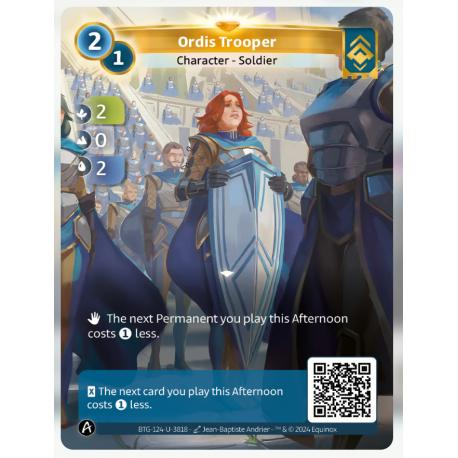 Ordis Trooper (2-0-2) Unique Ordis - Altered TCG