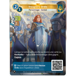 Troupière Ordis (2-1-2) Carte Unique Ordis - Altered TCG - Edition KS