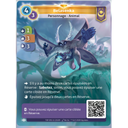 Belasenka (1-3-3) Unique Yzmir - Altered TCG - Epreuve du Froid