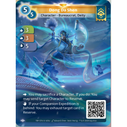 Dong Da Shen (3-3-5) Unique Ordis - Altered TCG - Epreuve du Froid