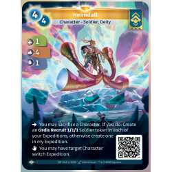 Heimdall (1-4-1) Carte Unique Ordis - Altered TCG - Epreuve du Froid