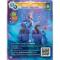La Reine des Neiges (2-3-2) Carte Unique Ordis - Altered TCG - Epreuve du Froid