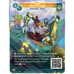 Vishvakarma (4-3-3) Carte Unique Ordis - Altered TCG - Epreuve du Froid