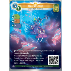 Eclaireur Morse (1-1-4) Carte Unique Muna - Altered TCG - Epreuve du Froid