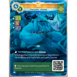 Yéti (2-1-2) Carte Unique Muna - Altered TCG - Epreuve du Froid