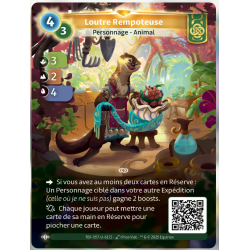 Loutre rempoteuse (3-2-4) Carte Unique Muna - Altered TCG - Epreuve du Froid