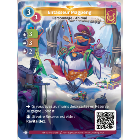 Entasseur Magpeng (3-3-2) Carte Unique Muna - Altered TCG - Epreuve du Froid