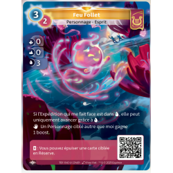 Feu Follet (0-0-3) Carte Unique Lyra - Altered TCG - Epreuve du Froid