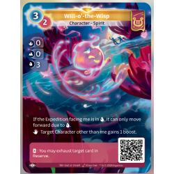 Feu Follet (0-0-3) Carte Unique Lyra - Altered TCG - Epreuve du Froid
