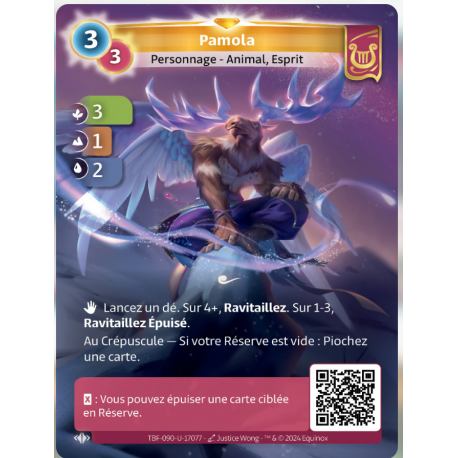 Pamola (3-1-2) Carte Unique Lyra - Altered TCG - Epreuve du Froid