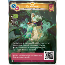 Perséphone (5-0-0) Carte Unique Lyra - Altered TCG - Epreuve du Froid