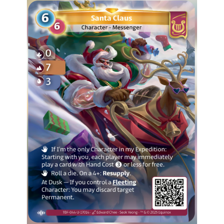 Santa Claus (0-7-3) Unique Lyra - Altered TCG