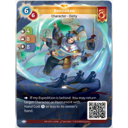 Benzaiten (4-8-8) Carte Unique Bravos - Altered TCG - Epreuve du Froid