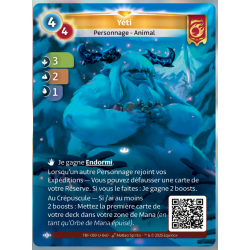 Yéti (3-2-1) Carte Unique Bravos - Altered TCG - Epreuve du Froid