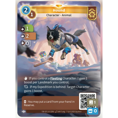 Hound (1-2-0) Unique Axiom - Altered TCG
