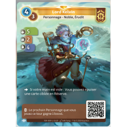 Lord Kelvin (5-2-4) Carte Unique Axiom - Altered TCG - Epreuve du Froid
