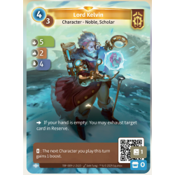 Lord Kelvin (5-2-4) Carte Unique Axiom - Altered TCG - Epreuve du Froid