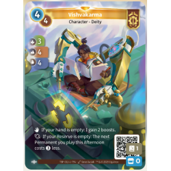 Vishvakarma (3-4-4) Carte Unique Axiom - Altered TCG - Epreuve du Froid
