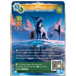 Akhlut (3-3-5) Carte Unique Ordis - Altered TCG - Epreuve du Froid