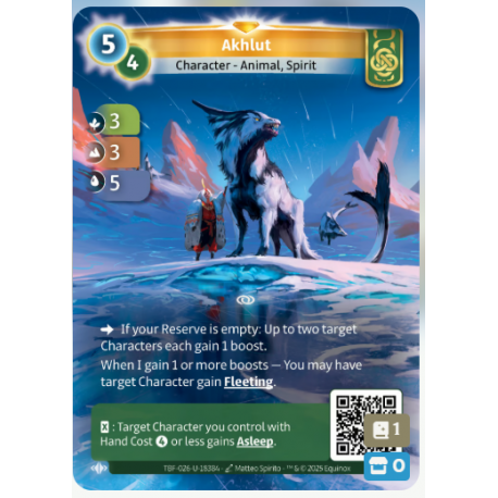 Akhlut (3-3-5) Unique Ordis - Altered TCG