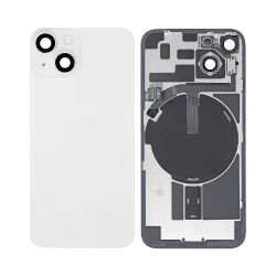 Remplacement de la Vitre arrière iPhone 14 complète lentille + plaque