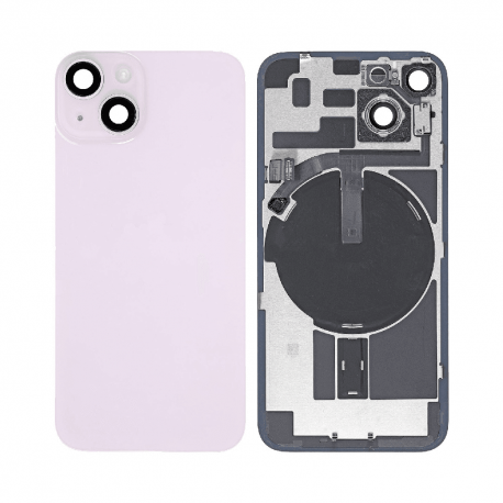 Remplacement de la Vitre arrière iPhone 14 complète lentille + plaque