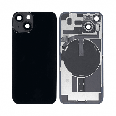 Remplacement de la Vitre arrière iPhone 14 complète lentille + plaque