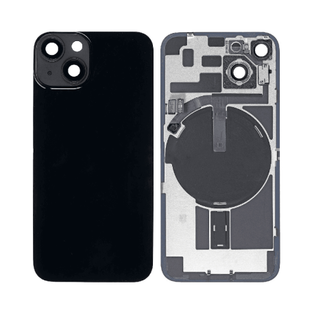 Remplacement de la Vitre arrière iPhone 14 complète lentille + plaque