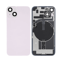 Back cover iPhone 15 Pro with logo and original flash