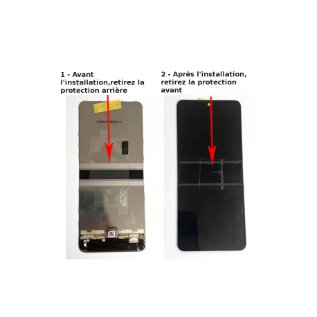 remplacer écran Nubia Flip 2 / NX732J