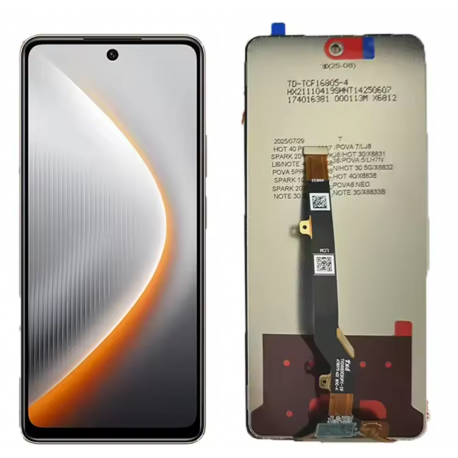 changer écran Tecno POVA 7 4G / LJ6