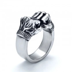 Bague de protection pour hommes et femmes, anneau de self-defense
