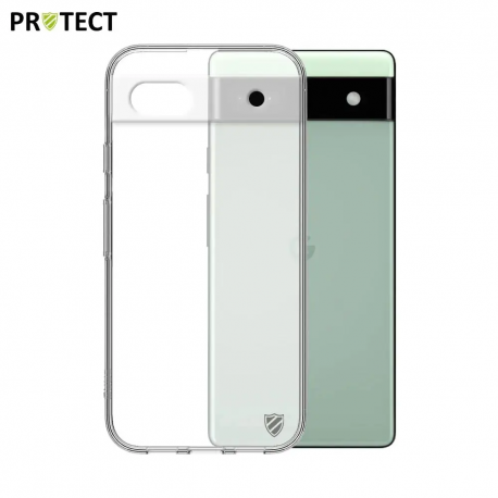 Coque Silicone PROTECT pour Google Pixel 6a Transparent