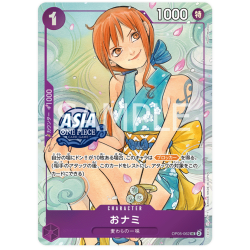 O-Nami (OP05-062) Asia Stamp Promo JAPANESE -- One Piece Card Game