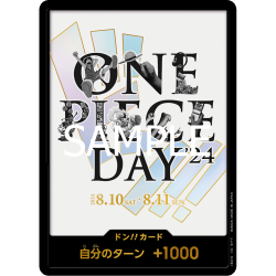 DON ! Promo One Piece Day 2024 JAPANESE -- One Piece Card Game