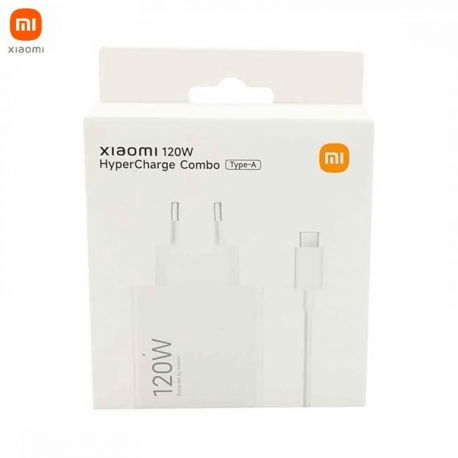 120W charger Xiaomi original mains to Usb-c Hypercharge - Home