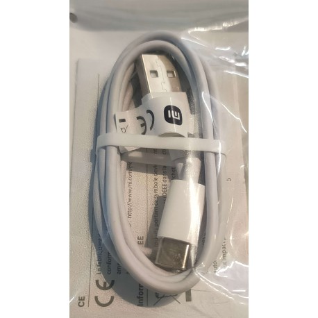 Câble Data USB vers Type-C original Huawei 4072007 AP71 40W 5A (1m) Blanc - Accessoires